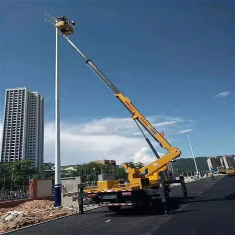 襄城维修路灯的曲臂升降车出租